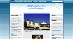 Desktop Screenshot of medjugorje.org.pl