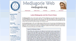 Desktop Screenshot of medjugorje.org